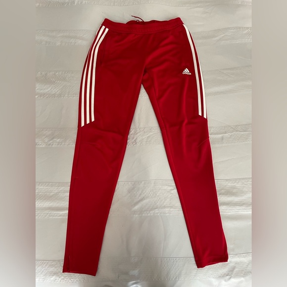 Adidas Climacool Warm Up Pant Red Women’s Size Small - Picture 2 of 8